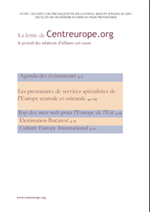 Centreurope Mag, Magazine culturel et d'affaires est-ouest