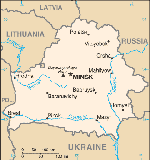 Map of Belarus