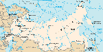 map of Russia